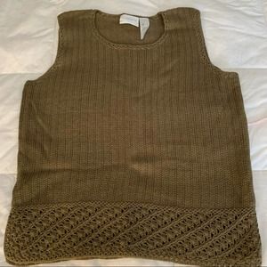 Liz Claiborne Knit Sleeveless Top